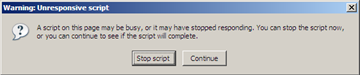 How to Fix “Warning:Unresponsive Script“ in Firefox [Updated]